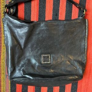 Campomaggi Linda Hobo Bag EUC Black